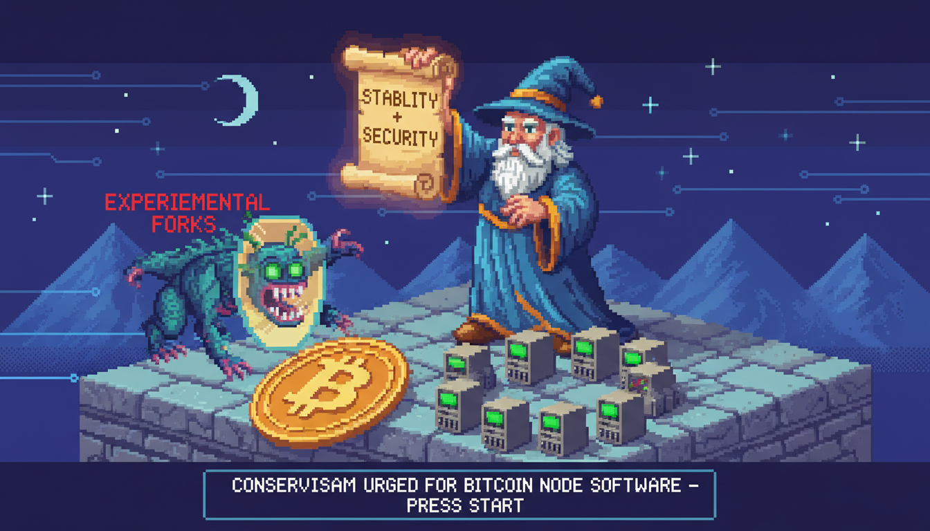 Conservatism Urged for Bitcoin Node Software