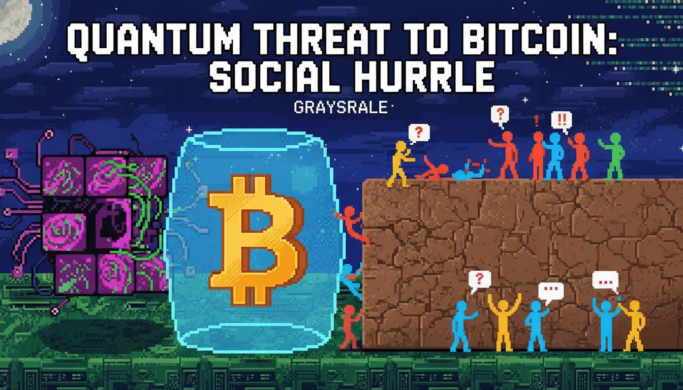 Quantum Threat to Bitcoin a Social, Not Technical, Hurdle: Grayscale