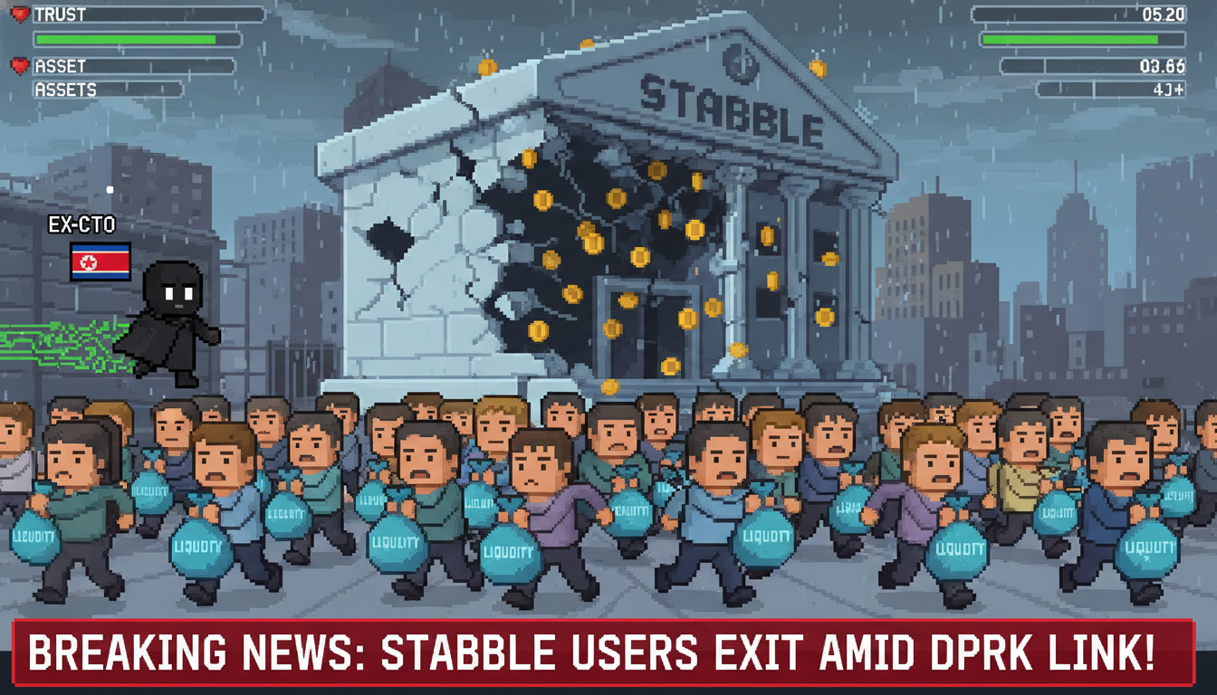 Stabble Users Pull Liquidity After Ex-CTO Linked to DPRK
