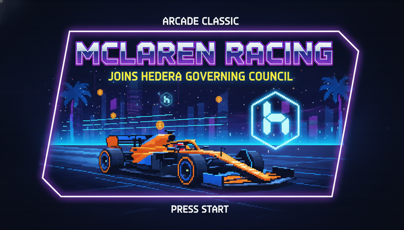 McLaren Racing Joins Hedera Governing Council