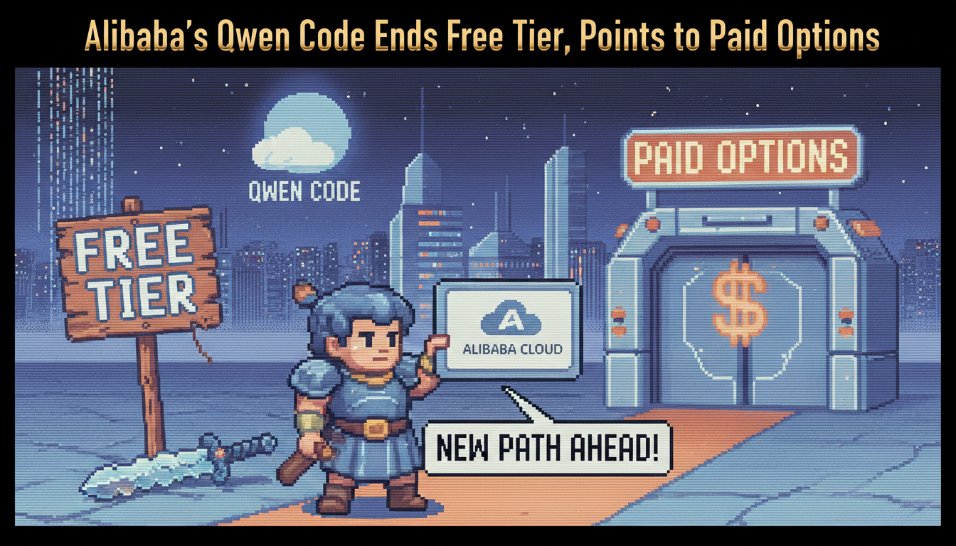 Alibaba's Qwen Code Ends Free Tier, Points to Paid Options