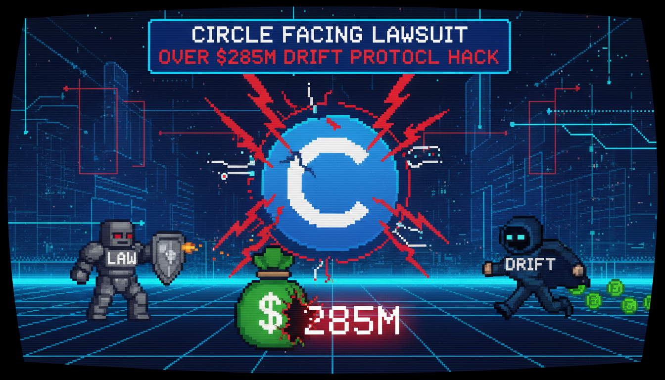 Circle Facing Lawsuit Over $285M Drift Protocol Hack