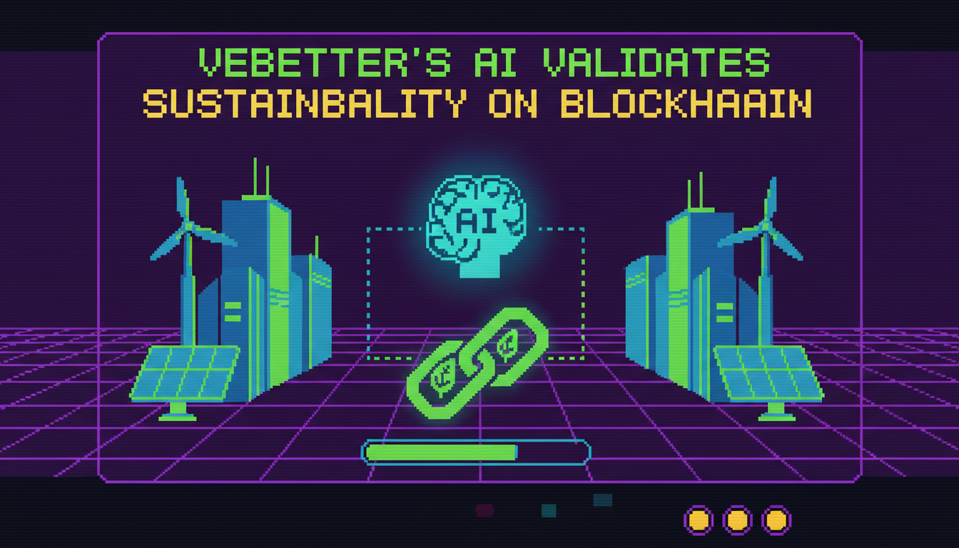 VeBetter's AI Validates Sustainability on Blockchain