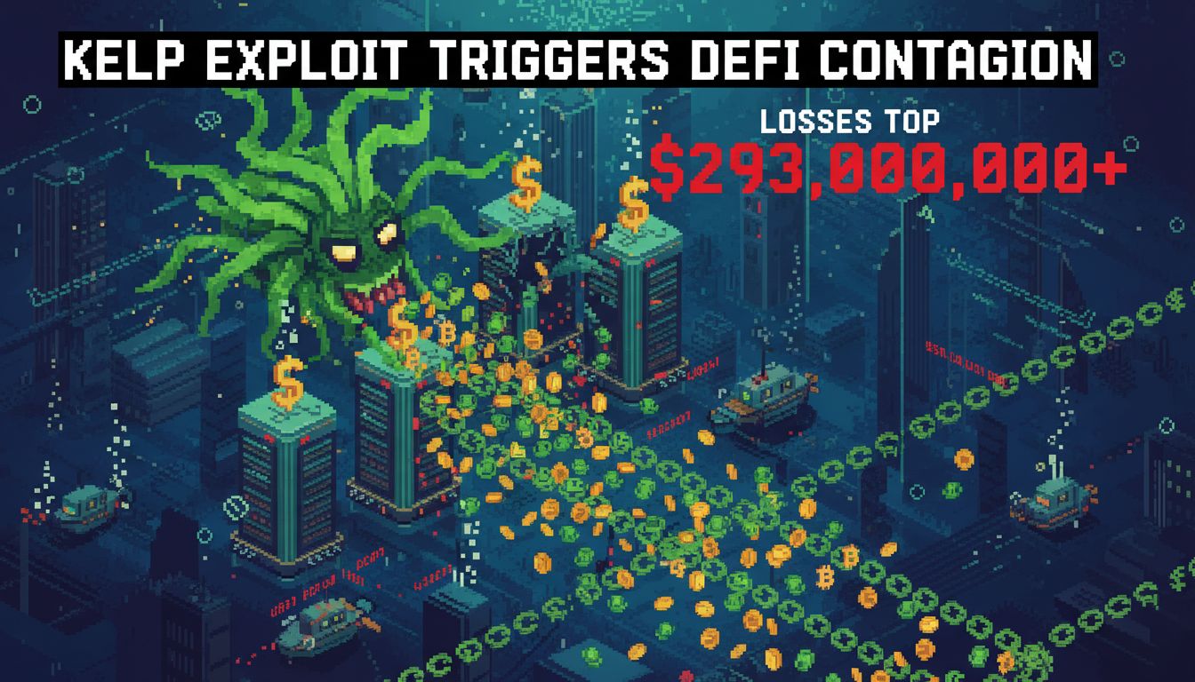 Kelp Exploit Triggers DeFi Contagion, Losses Top $293M