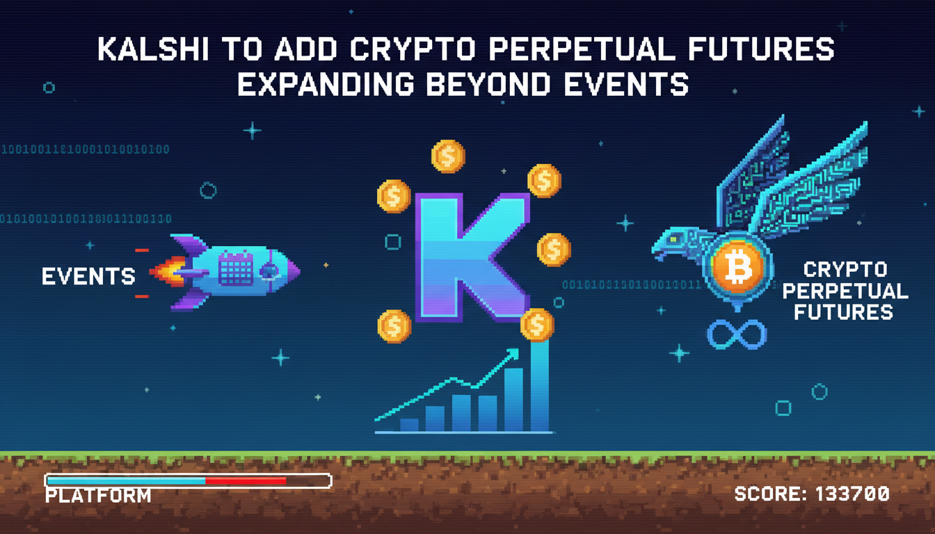 Kalshi to Add Crypto Perpetual Futures, Expanding Beyond Events