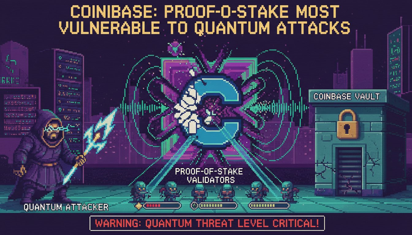 Coinbase: Proof-of-Stake Most Vulnerable to Quantum Attacks