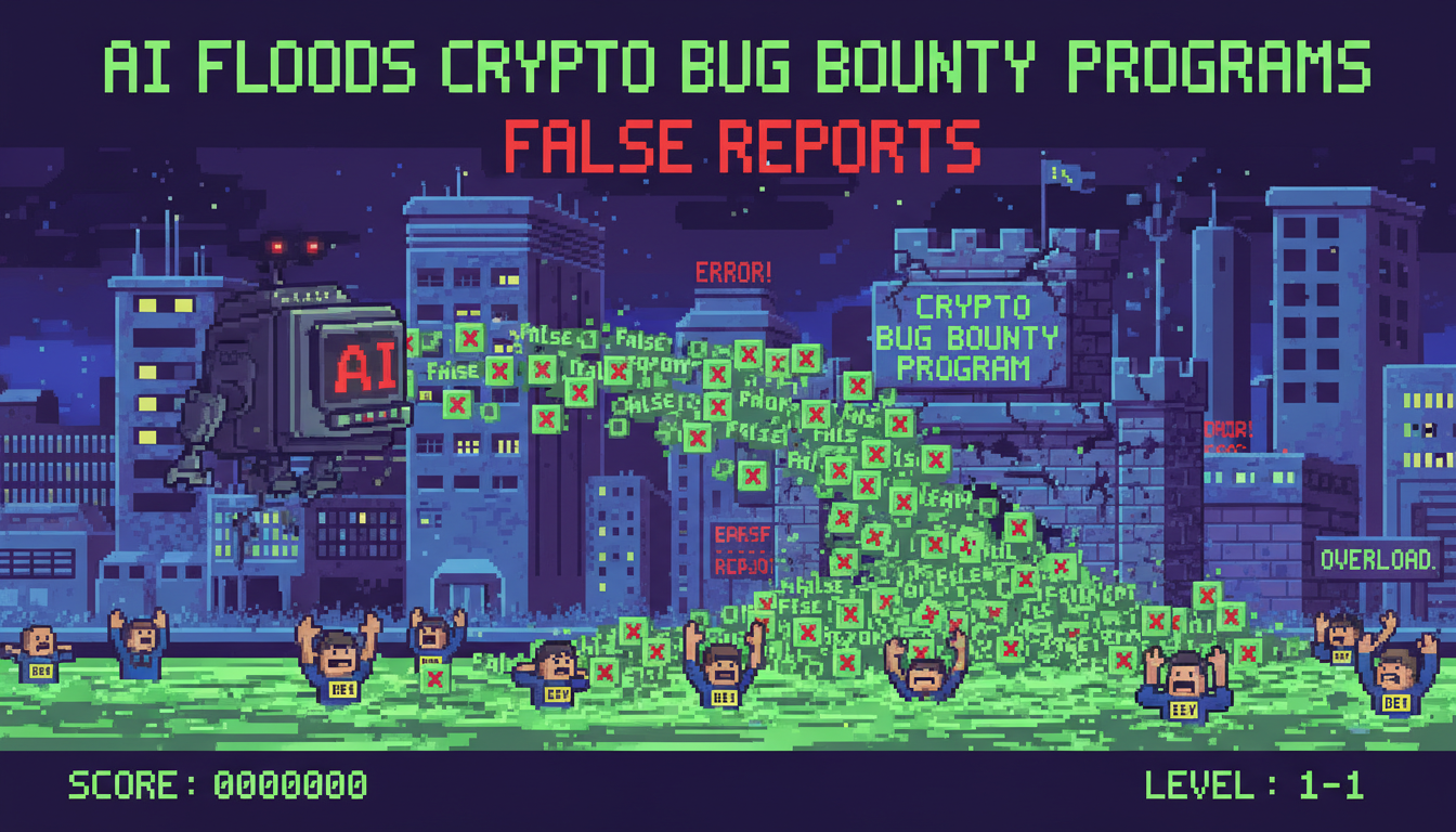 AI floods crypto bug bounty programs with false reports