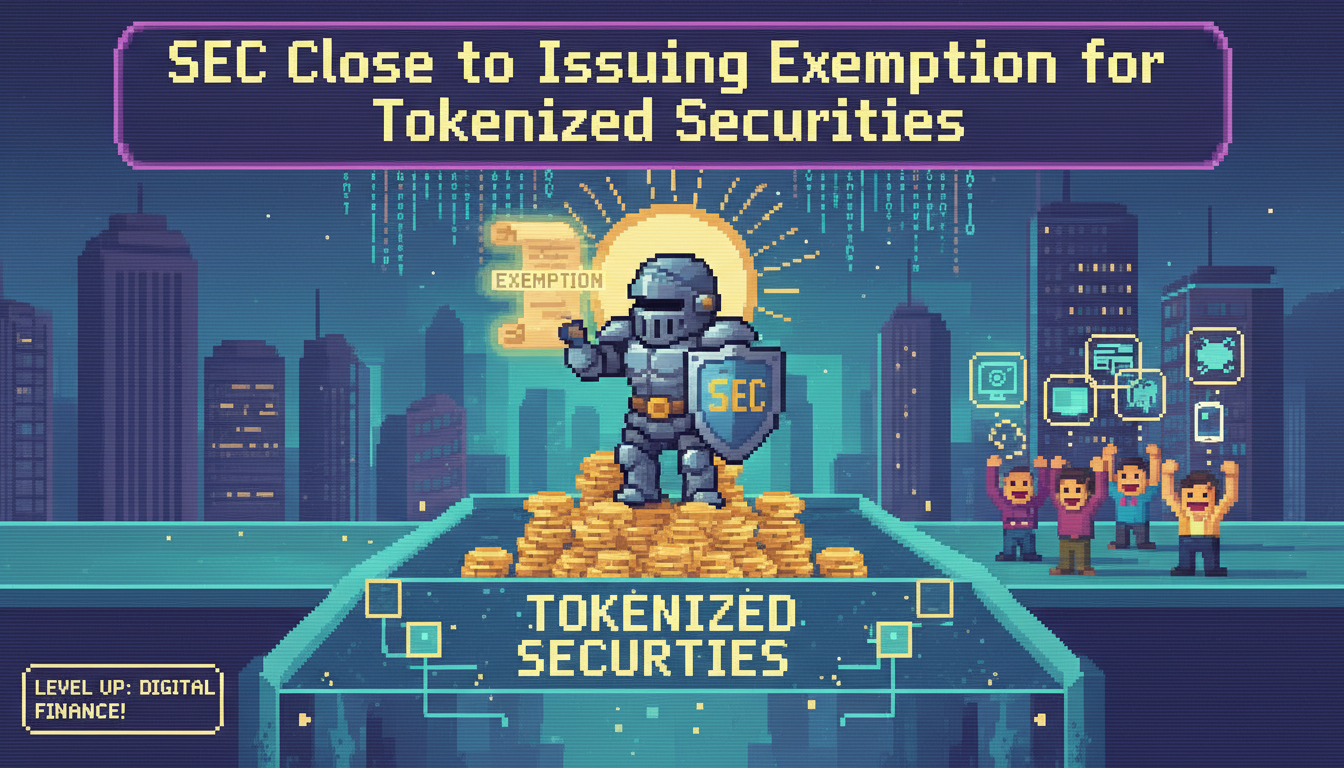 SEC Close to Issuing Exemption for Tokenized Securities