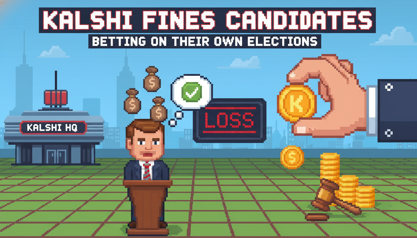 Kalshi Fines Candidates Betting on Their Own Elections