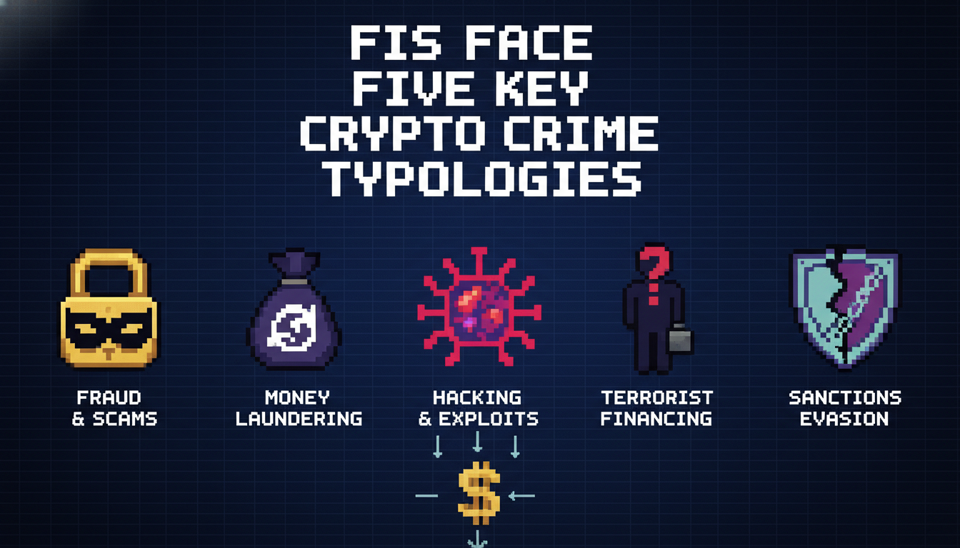 FIs Face Five Key Crypto Crime Typologies