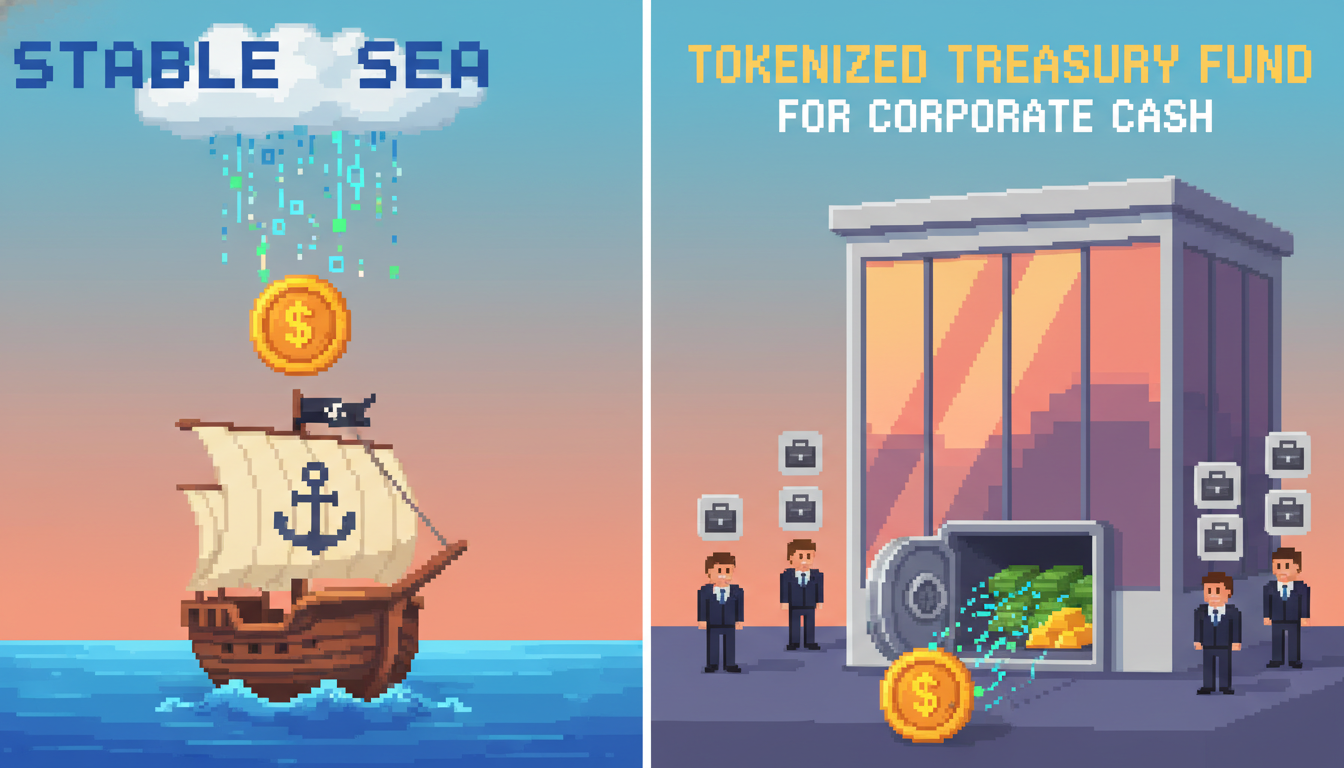 Stable Sea Adds Tokenized Treasury Fund for Corporate Cash