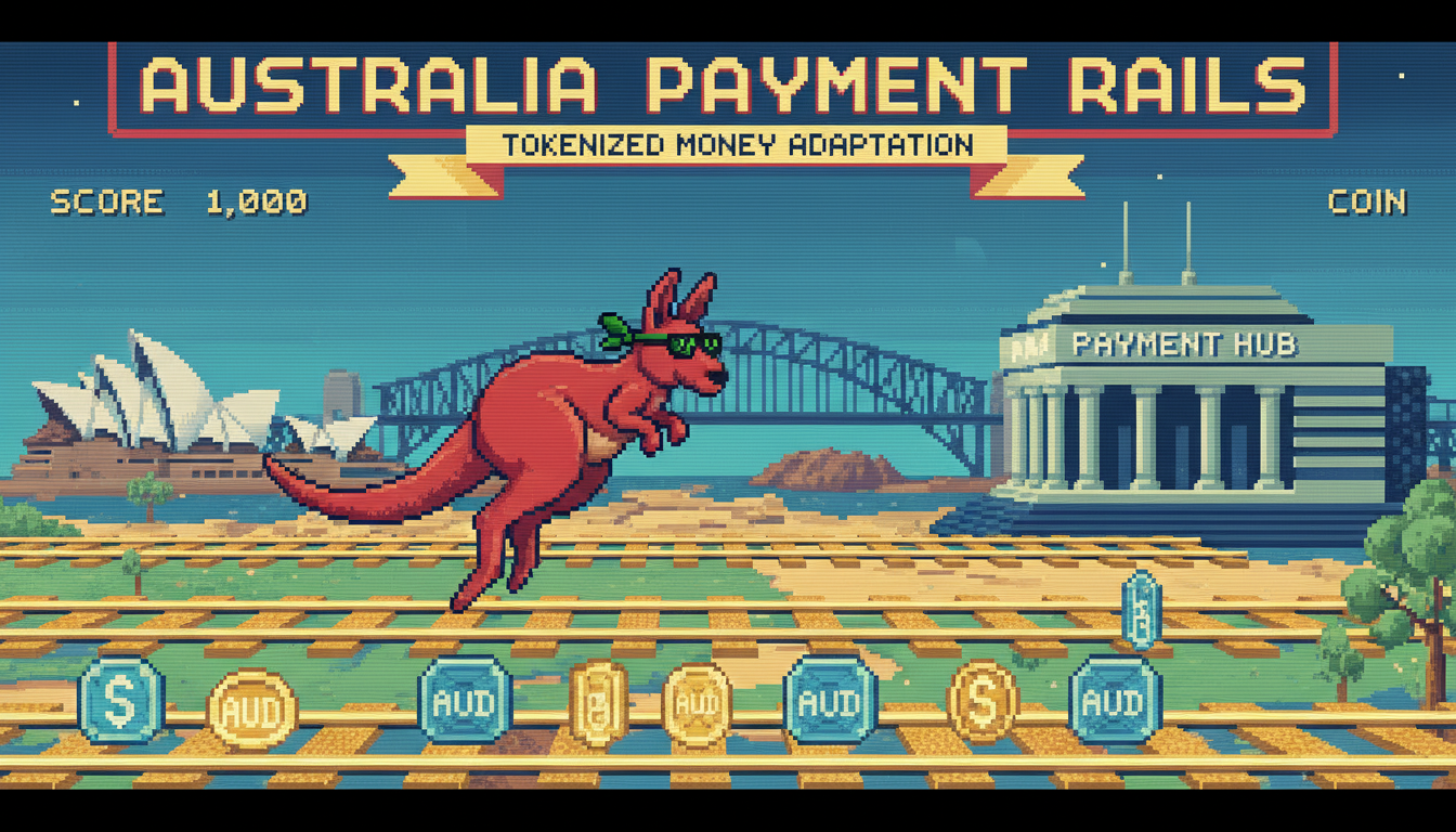 Australia payment rails may adapt for tokenized money
