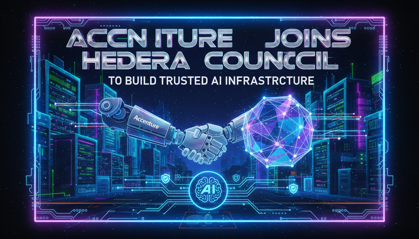 Accenture Joins Hedera Council to Build Trusted AI Infrastructure