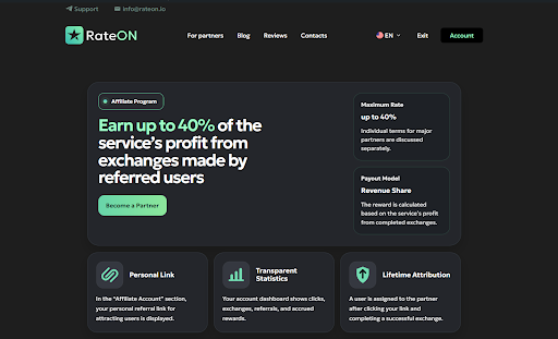 RateON Review: A Convenient Crypto Exchange Platform With Broad Coverage and Extra Rewards RateON Review: A Convenient Crypto Exchange Platform With Broad Coverage and Extra Rewards
