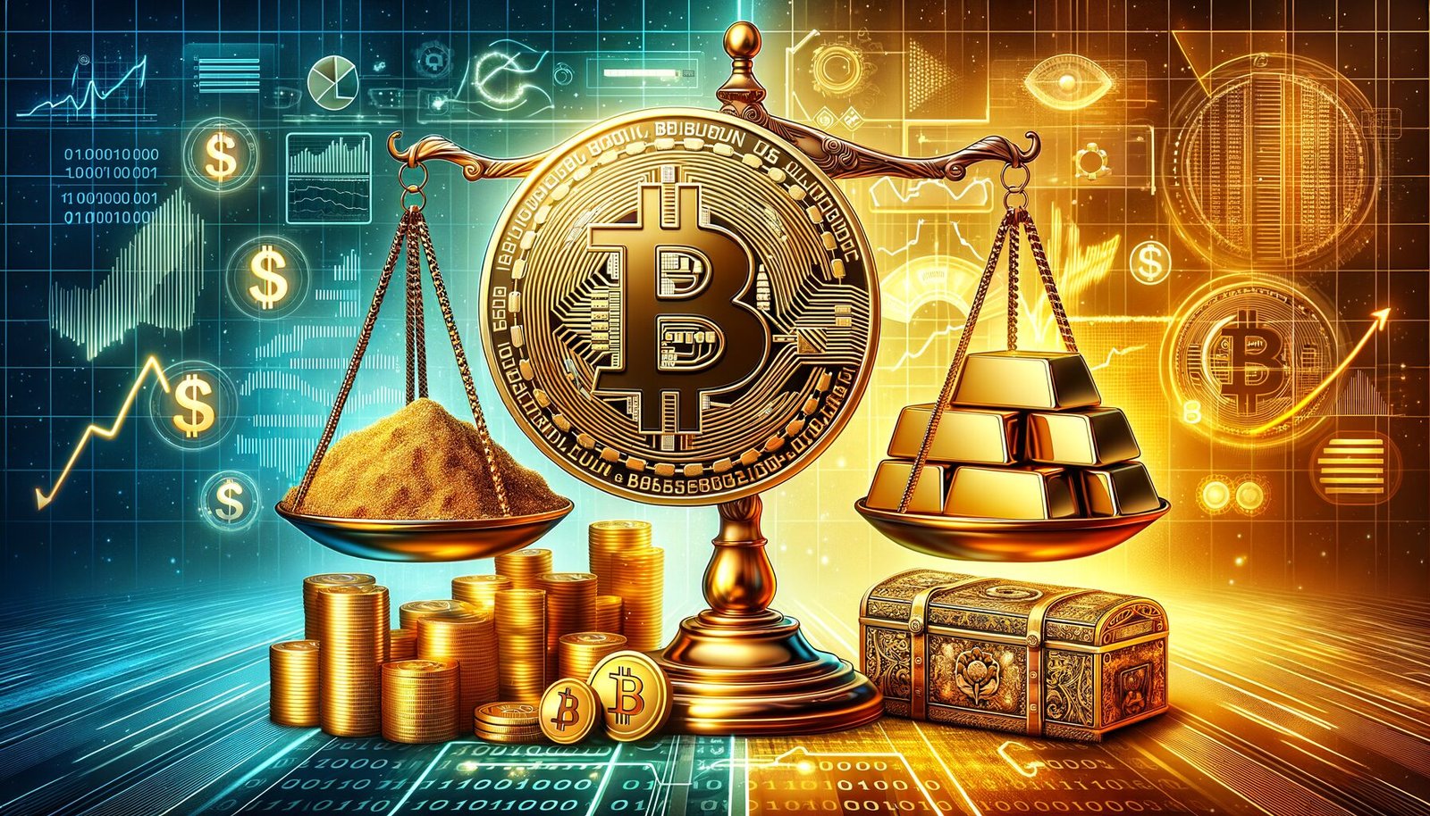 Bitcoin vs. Gold: Can Crypto Surpass Yellow Metal's Market Cap?