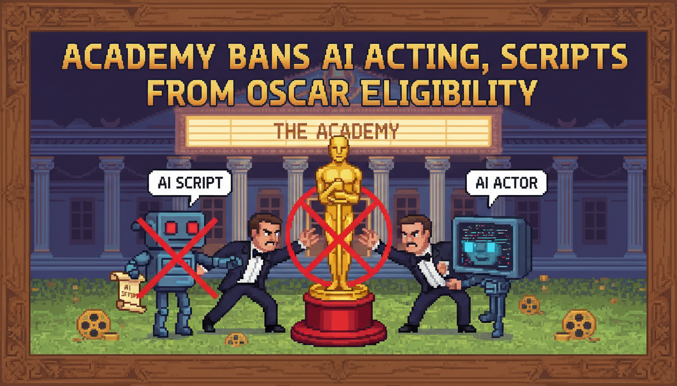 Academy Bans AI Acting, Scripts From Oscar Eligibility