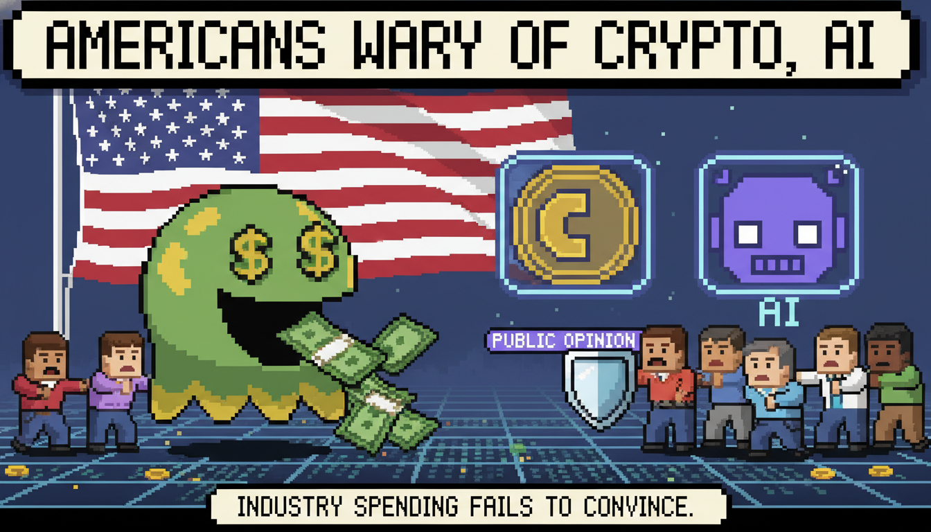Americans Wary of Crypto, AI Despite Industry PAC Spending