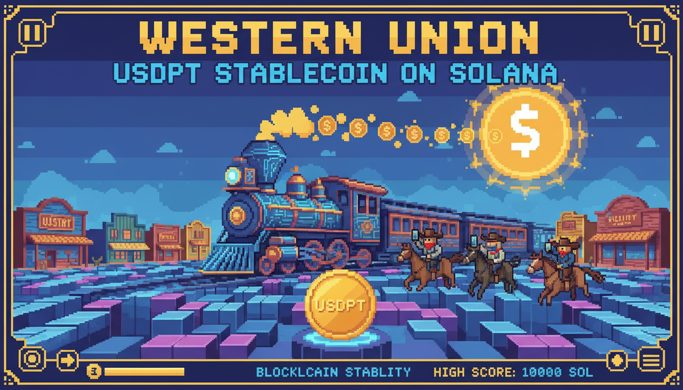 Western Union Launches USDPT Stablecoin on Solana