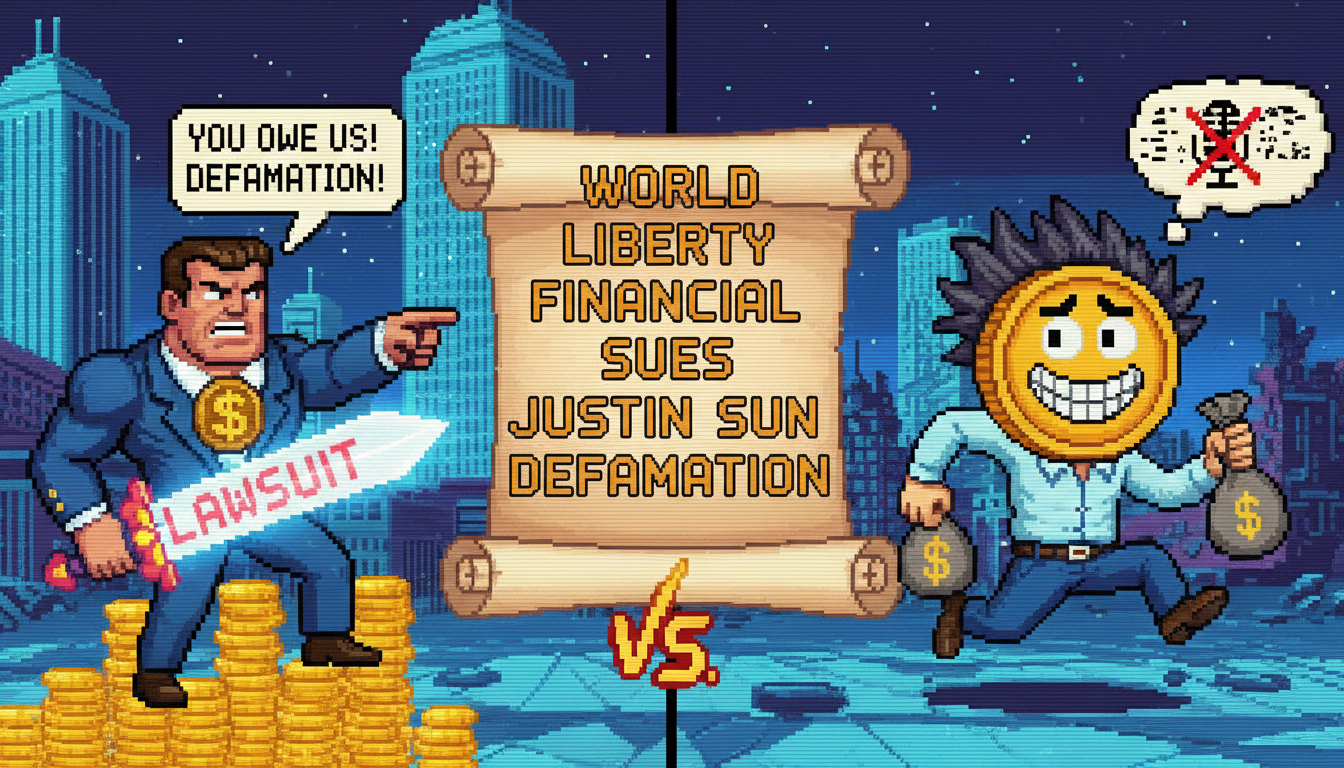 World Liberty Financial Sues Justin Sun for Defamation