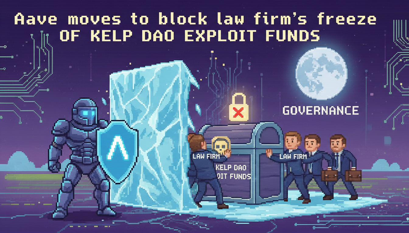 Aave moves to block law firm's freeze of Kelp DAO exploit funds