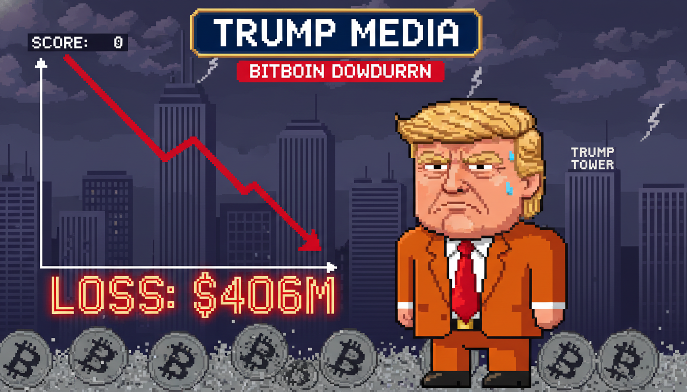 Trump Media Posts $406M Loss on Bitcoin Downturn