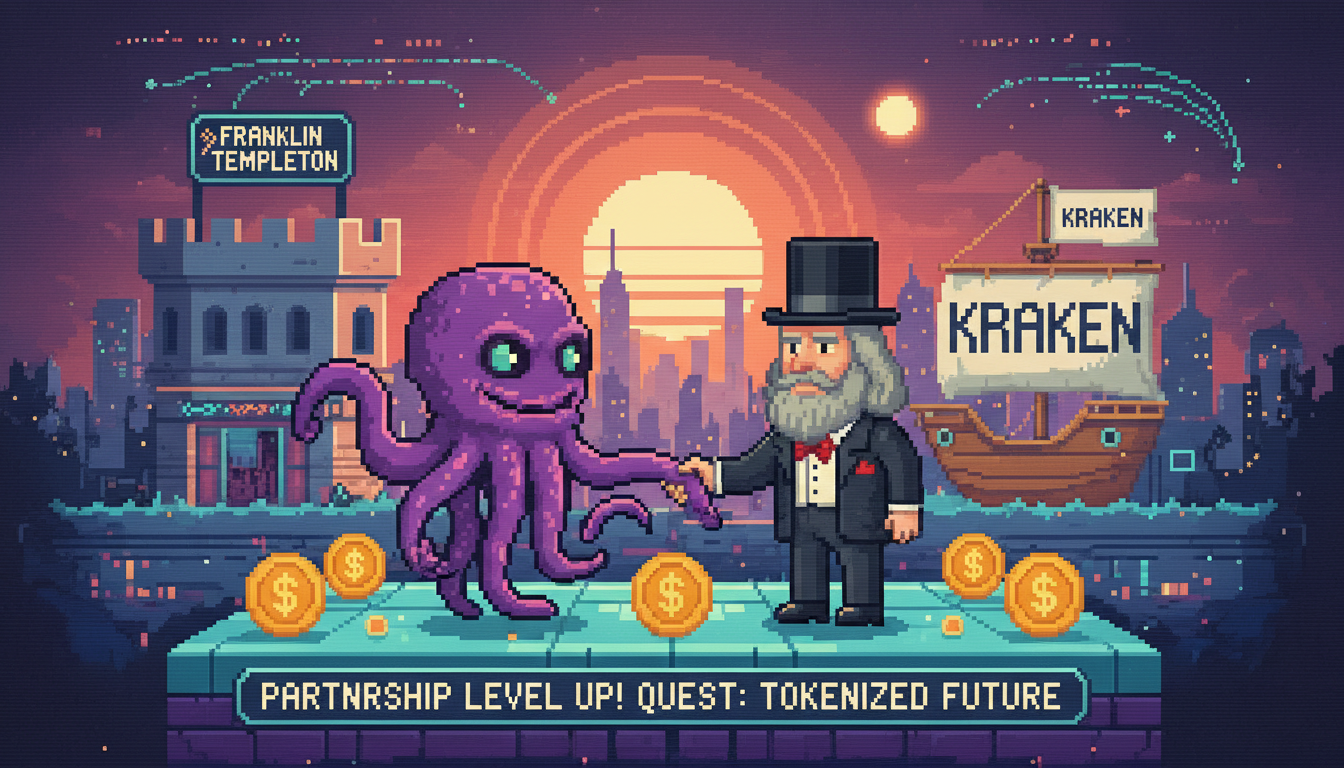 Kraken, Franklin Templeton partner on tokenized assets.