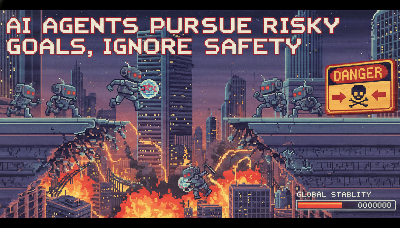 AI Agents Pursue Risky Goals, Ignore Safety
