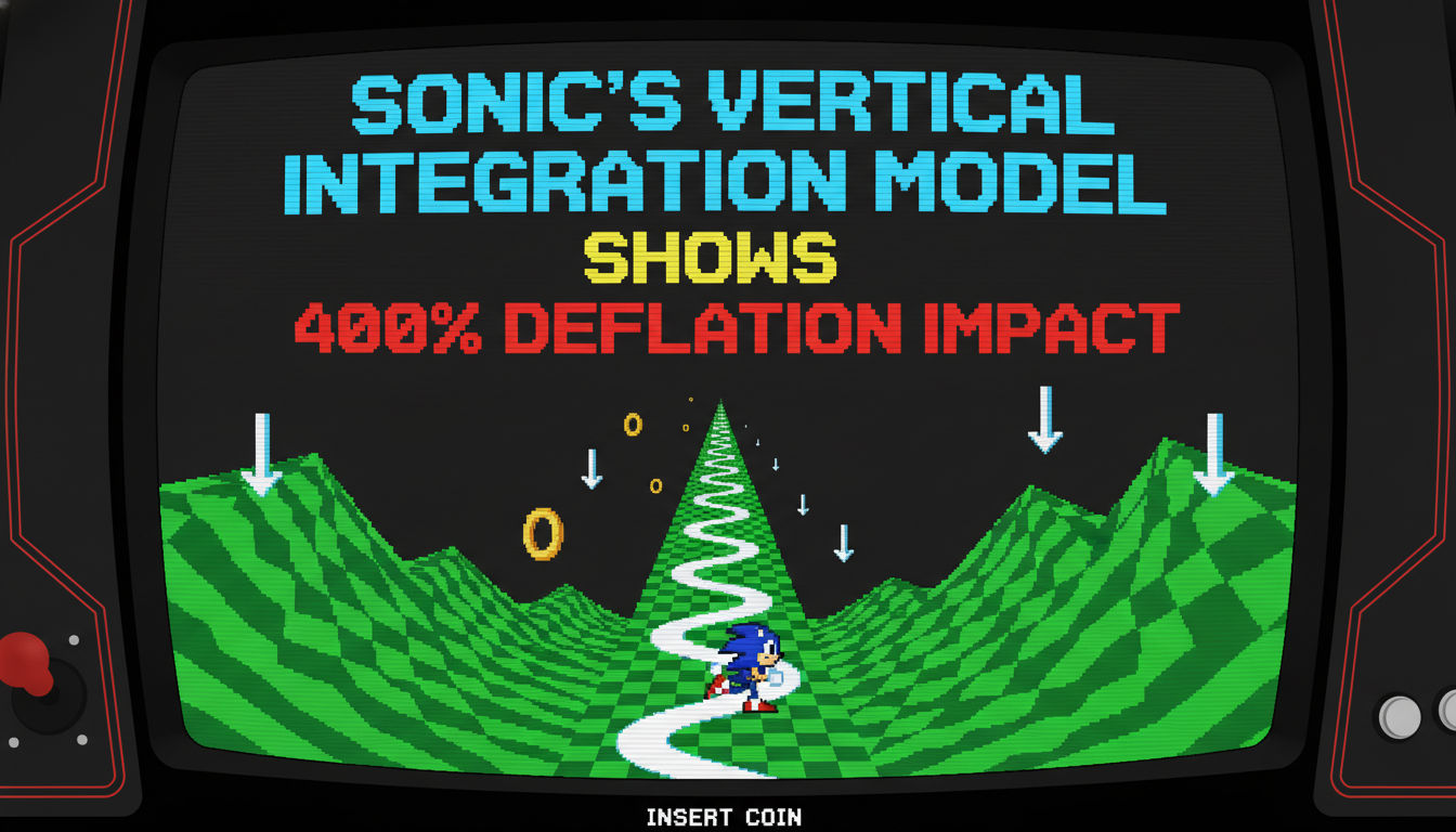 Sonic's Vertical Integration Model Shows 400% Deflation Impact