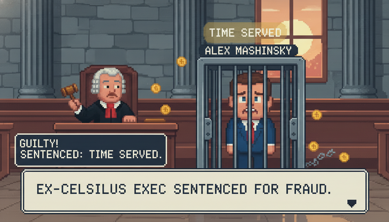 Ex-Celsius Exec Sentenced to Time Served for Fraud