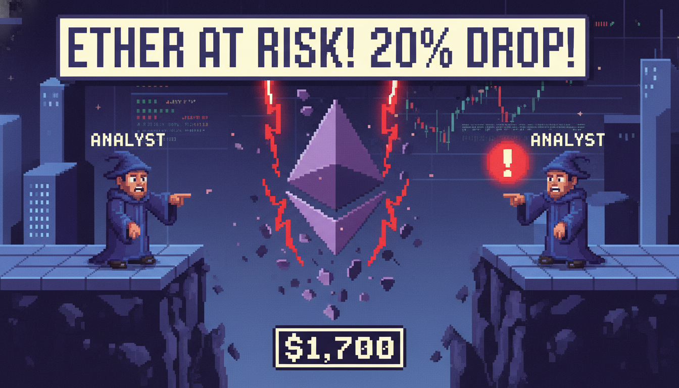 Analysts Warn Ether at Risk of 20% Drop to $1,700