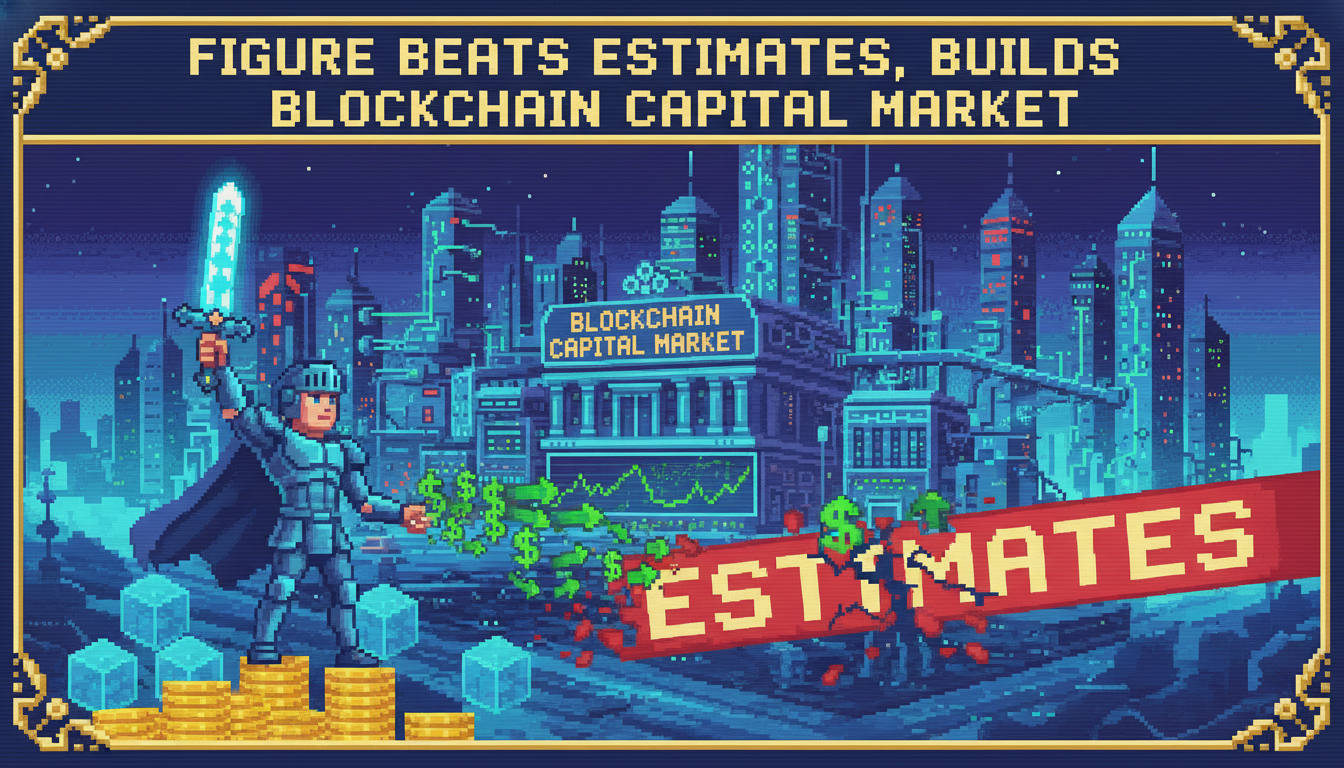 Figure Beats Estimates, Builds Blockchain Capital Market
