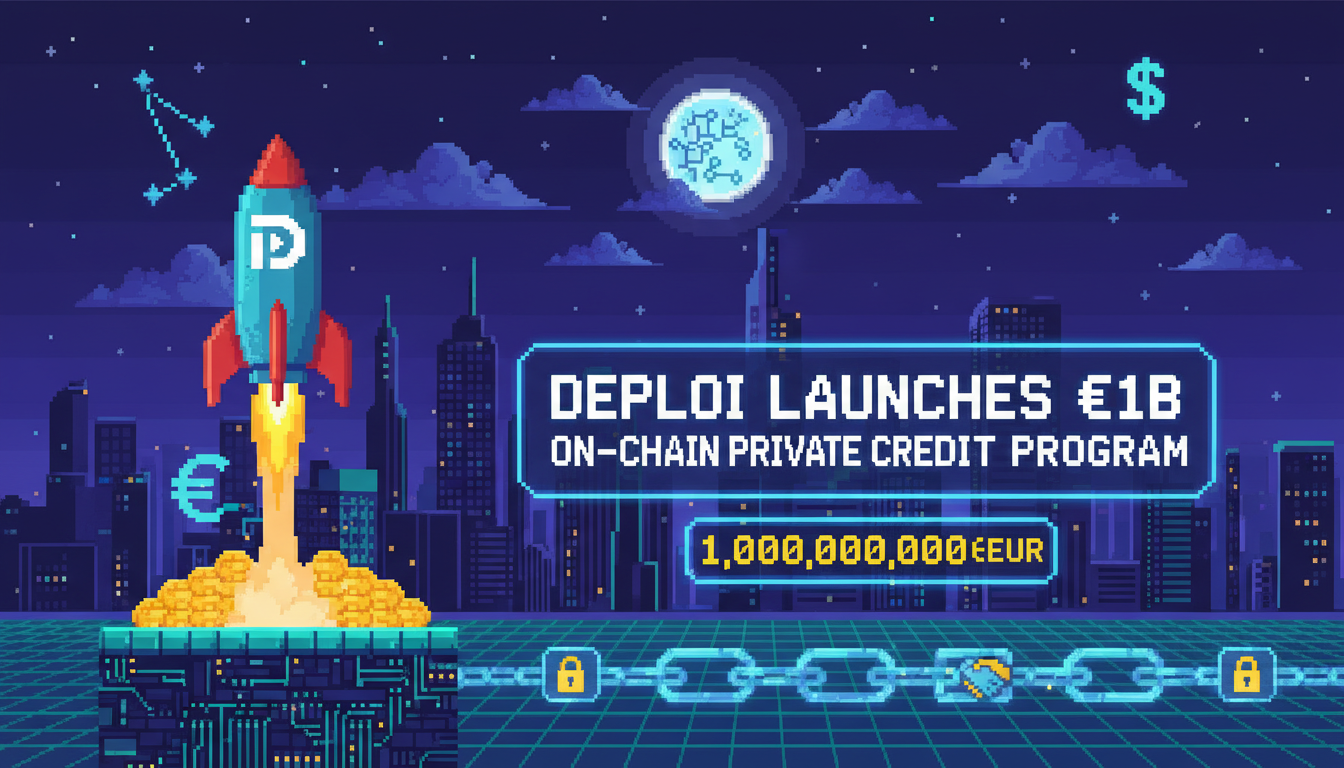 Deploi Launches €1B On-Chain Private Credit Program