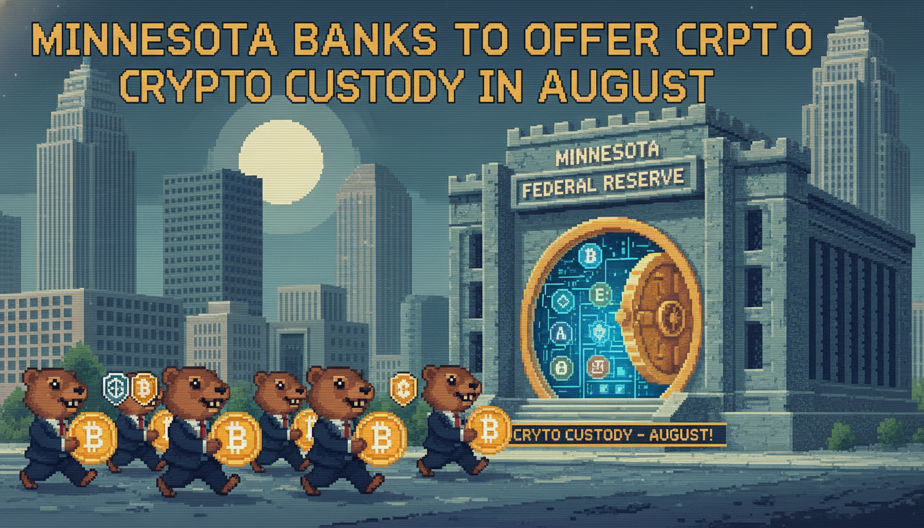 Minnesota Banks to Offer Crypto Custody in August