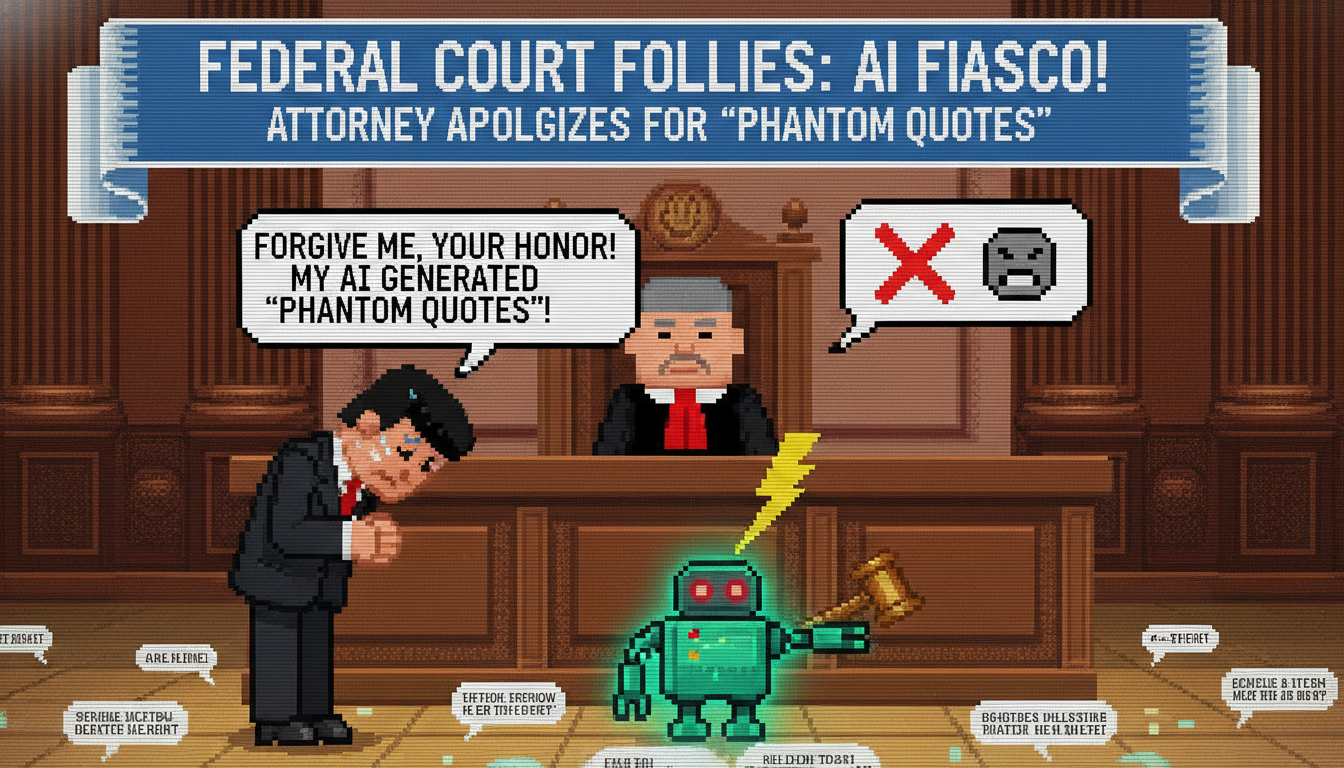 Attorney Apologizes for AI "Phantom Quotes" in Federal Case