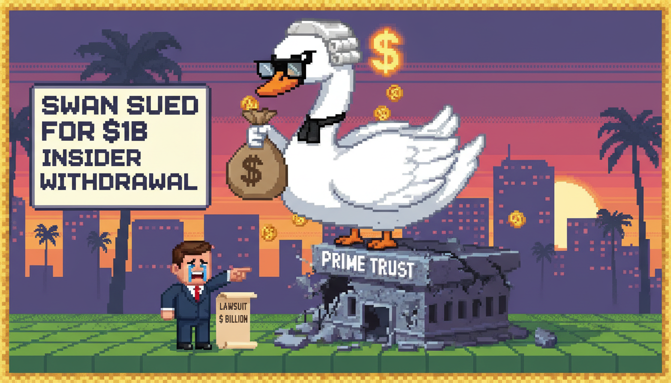 Swan Sued for $1B Insider Withdrawal From Prime Trust