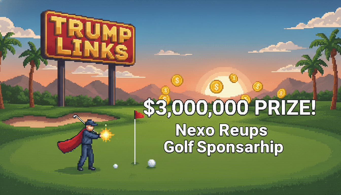 Nexo Reups Golf Sponsorship, $3M Prize At Trump Links
