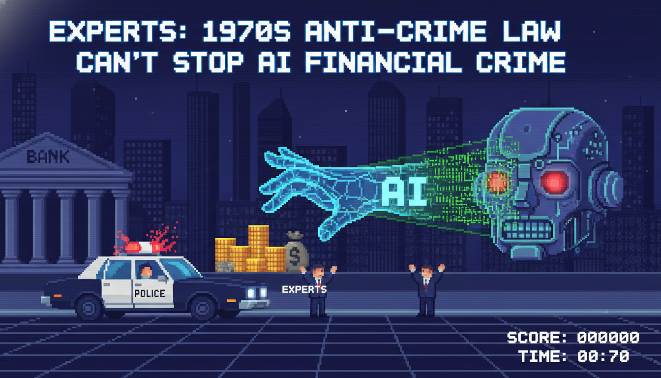 Experts: 1970s Anti-Crime Law Can't Stop AI Financial Crime