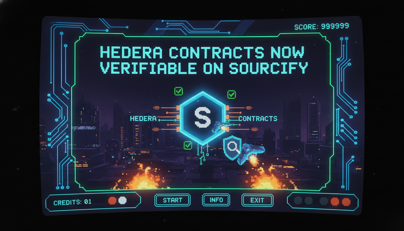 Hedera Contracts Now Verifiable on Sourcify