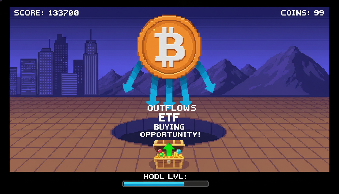 Bitcoin ETF Outflows Signal Buying Opportunity