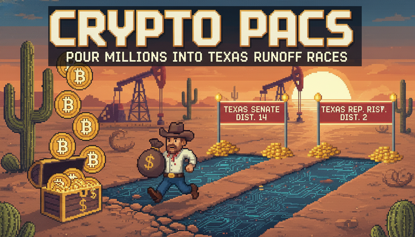Crypto PACs Pour Millions into Texas Runoff Races