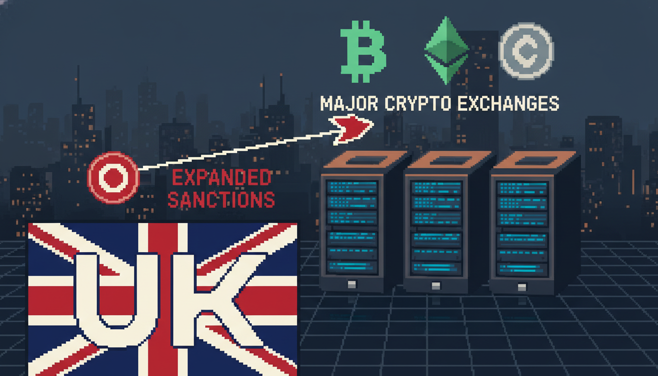 UK Targets Major Crypto Exchanges with Expanded Sanctions