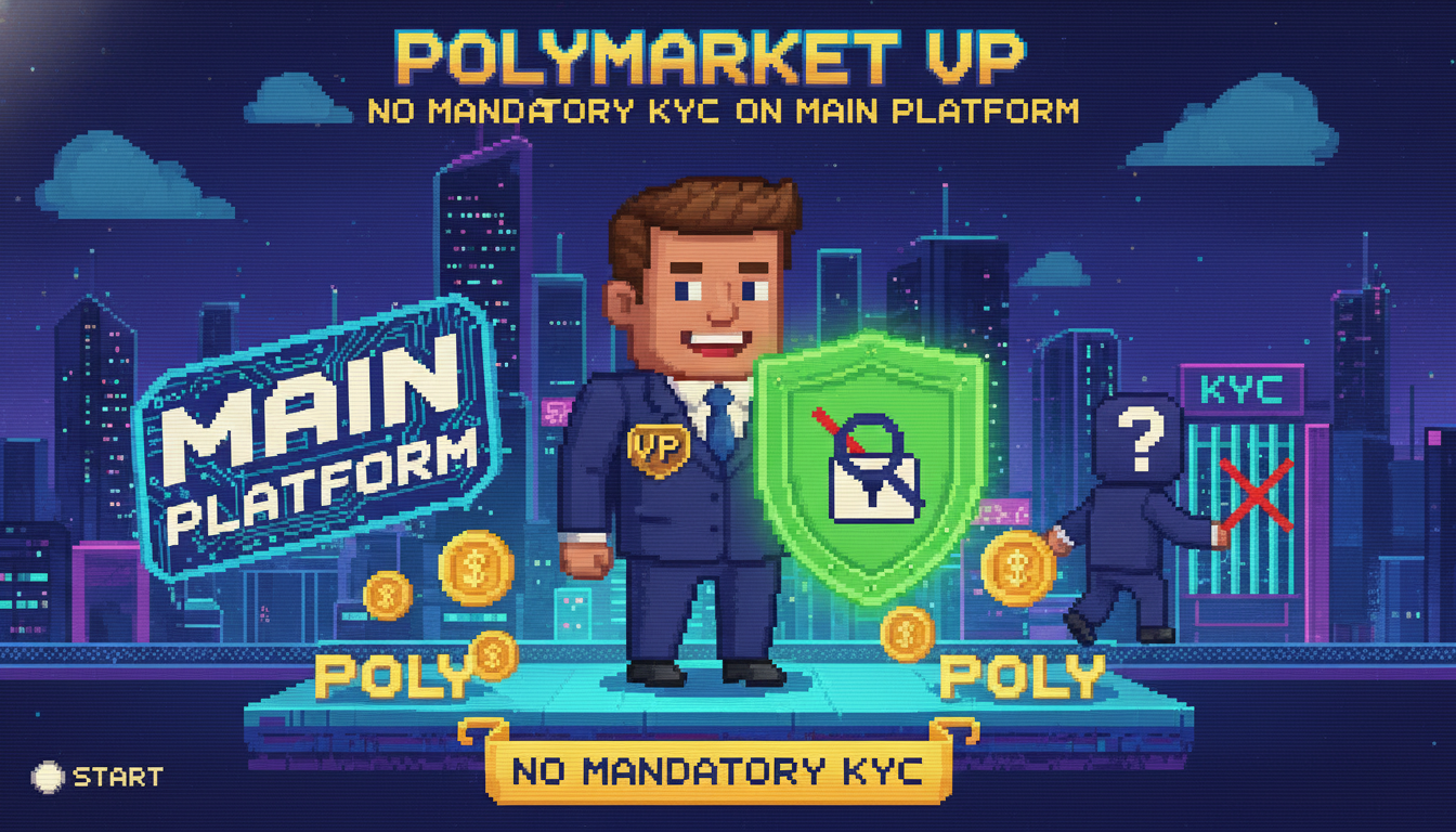 Polymarket VP: No Mandatory KYC on Main Platform