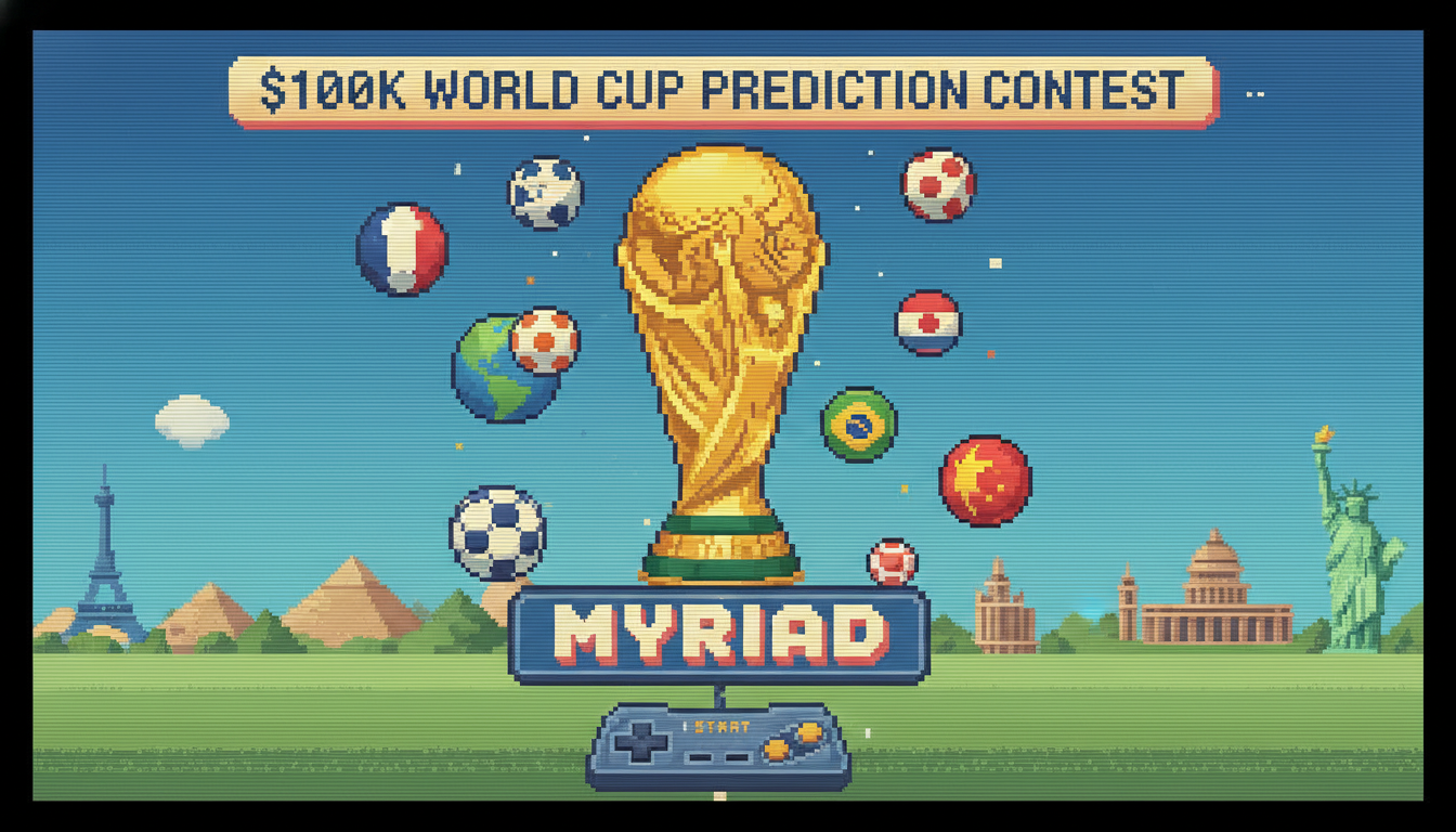 Myriad Launches $100K World Cup Prediction Contest