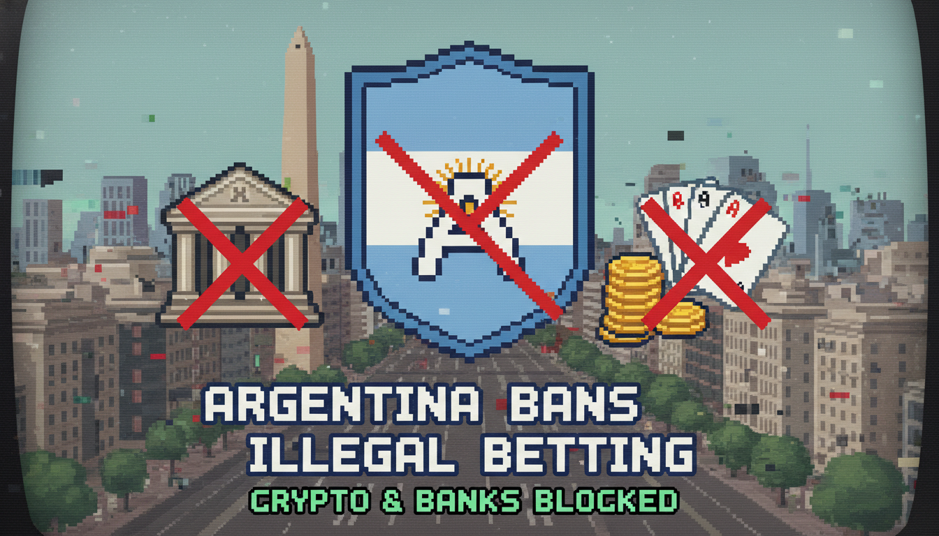 Argentina Seeks to Ban Crypto, Banks From Illicit Betting