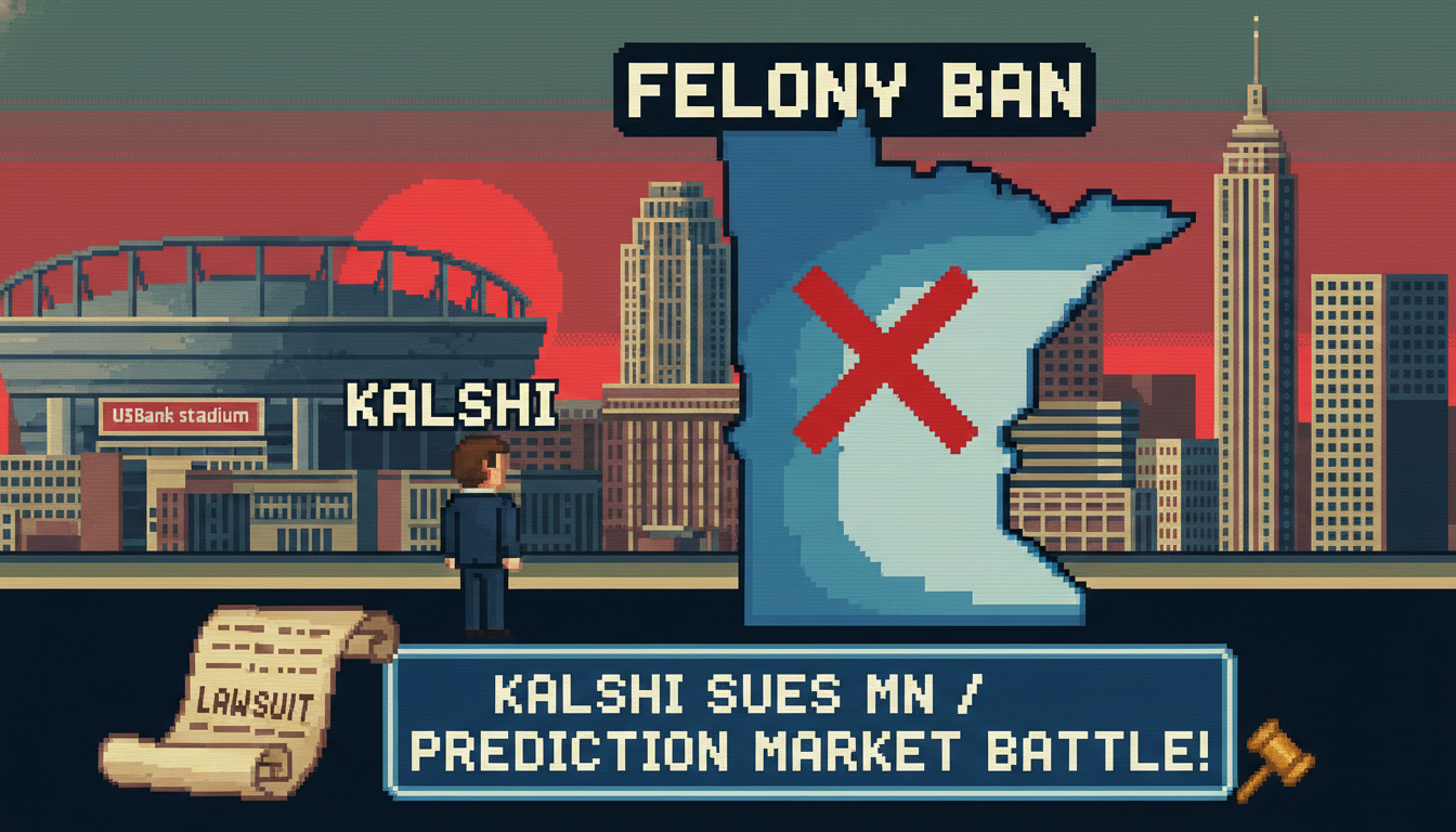 Kalshi Sues Minnesota Over Nation's First Felony Prediction Market Ban