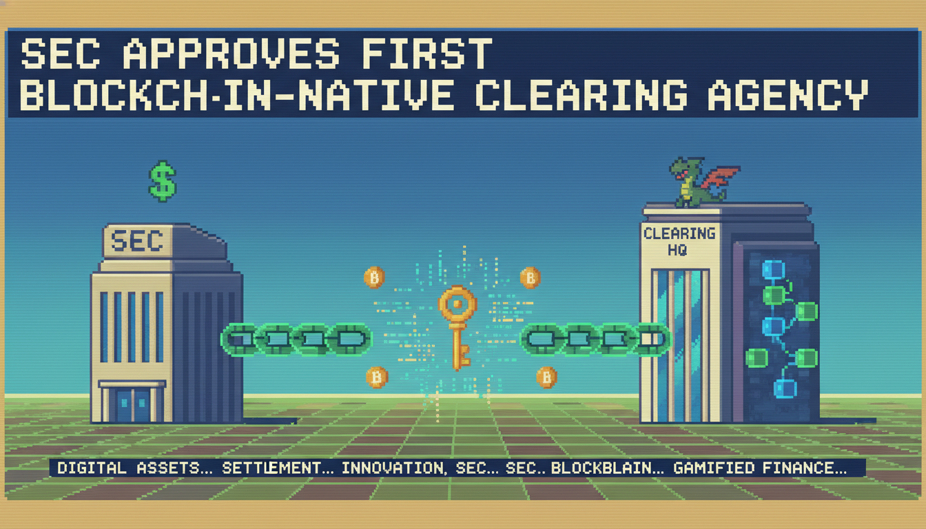 SEC Approves First Blockchain-Native Clearing Agency