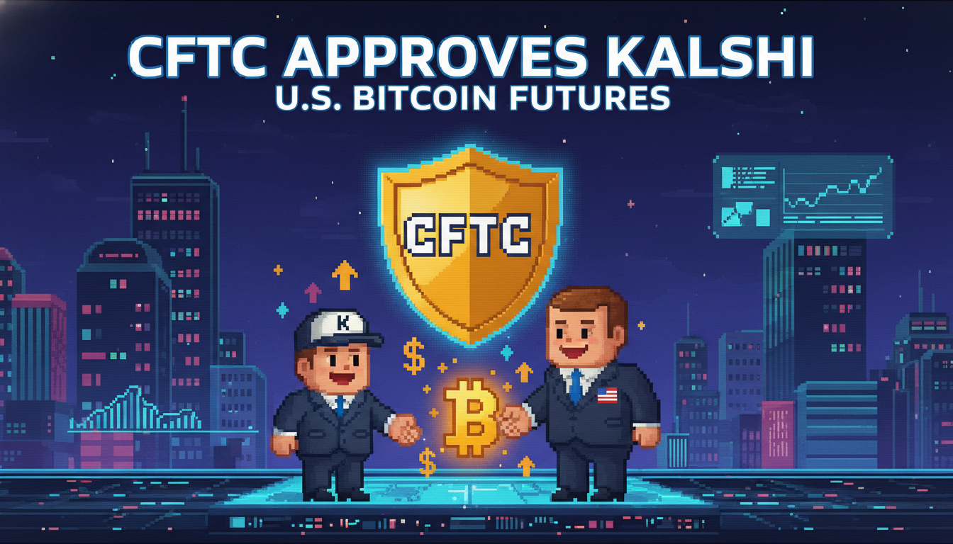 CFTC Approves Kalshi to Offer U.S. Bitcoin Futures