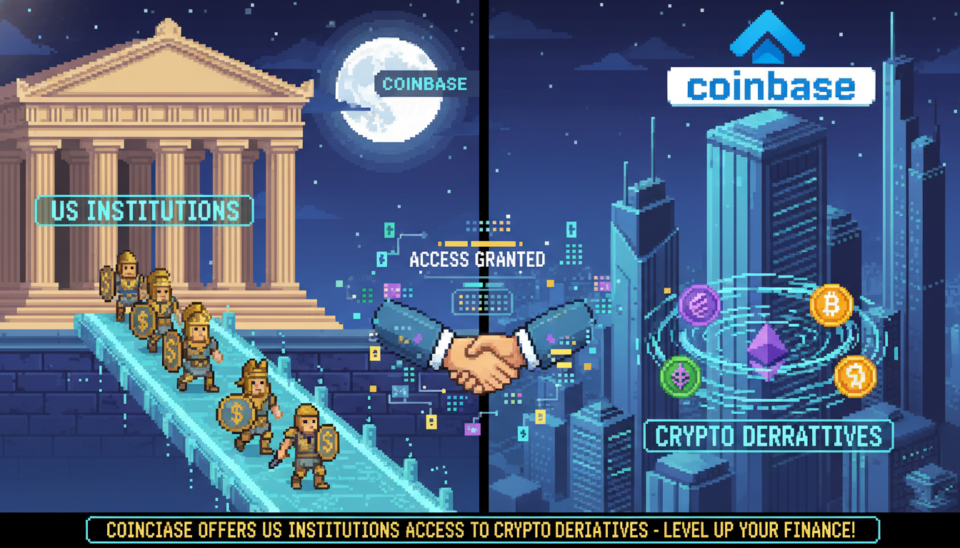 Coinbase Offers US Institutions Access to Crypto Derivatives