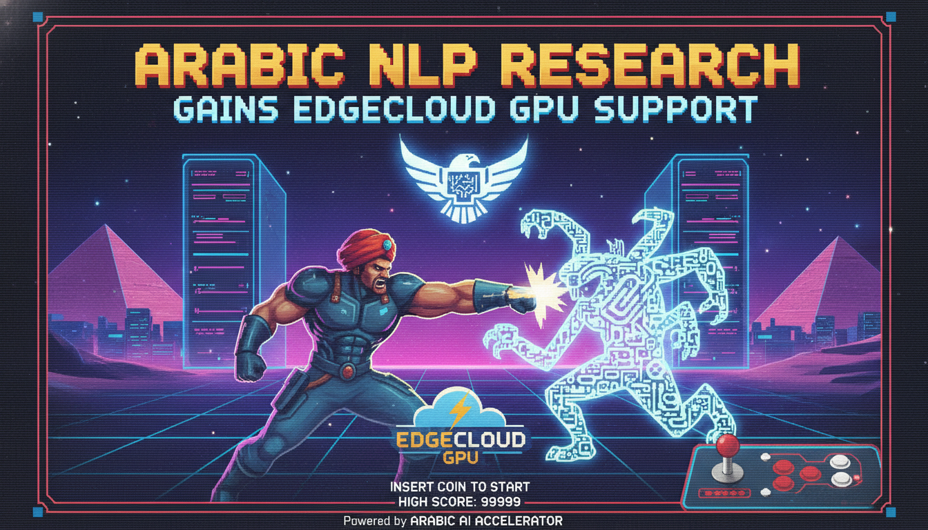 Arabic NLP Research Gains EdgeCloud GPU Support
