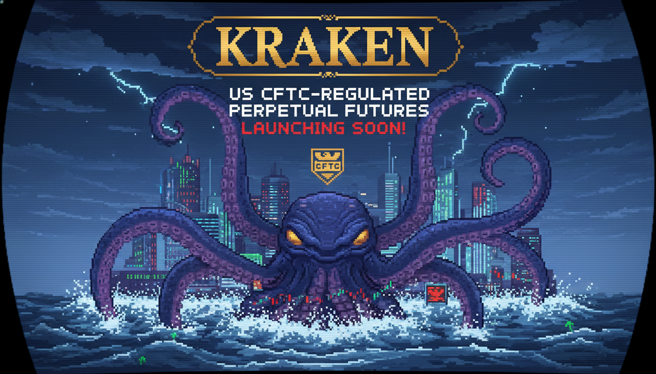 Kraken to launch US CFTC-regulated perpetual futures soon